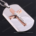 Cheap Custom Stainless Steel Modern Crucifix Jewelry (IO-st229)